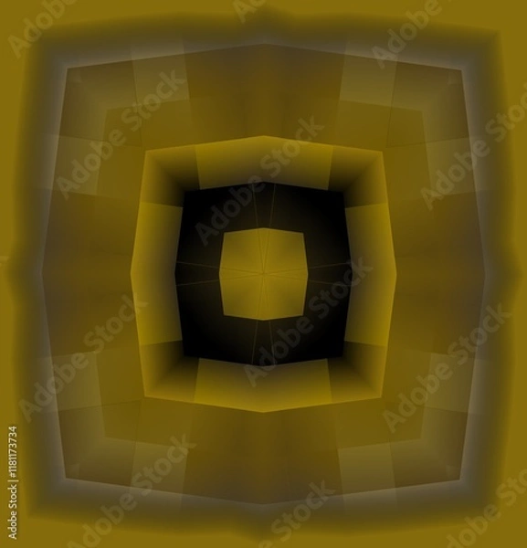 Obraz 3D square design, for multi  decoration