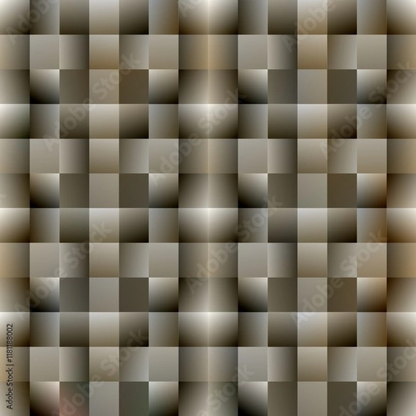 Obraz illusion Marble cube design