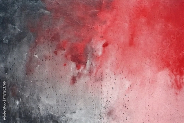 Fototapeta Red Grunge Wall Texture Digital Painting Abstract Background Illustration Distressed Old Urban Design Abstract Colorful Background with Textured Red 
