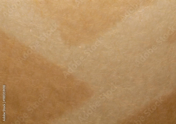 Fototapeta 茶色の和紙の背景テクスチャ