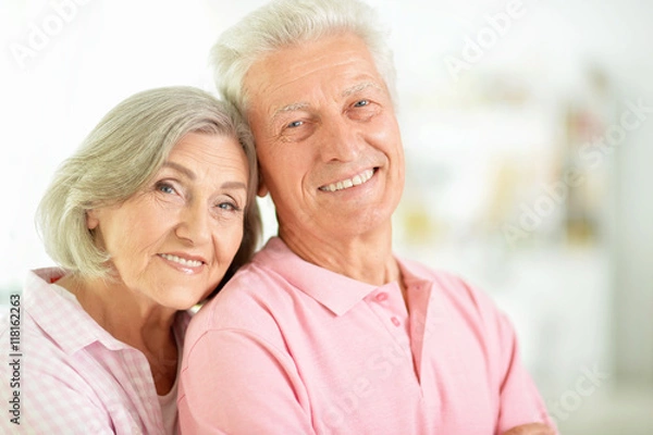 Obraz Happy senior couple