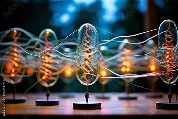Fototapeta quantum darwinism information replicates and evolves as it trave