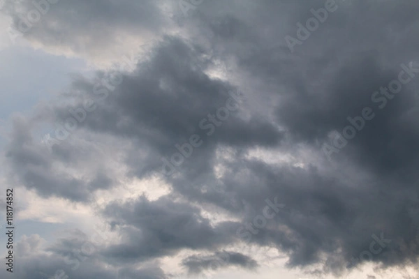 Obraz Dark sky before rain