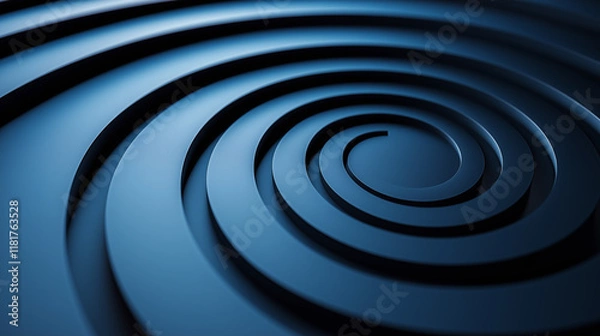 Fototapeta Dark Spiral Texture, Abstract background with a dark spiral pattern.