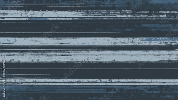 Fototapeta Striking Abstract Graphic Design with Horizontal Stripes