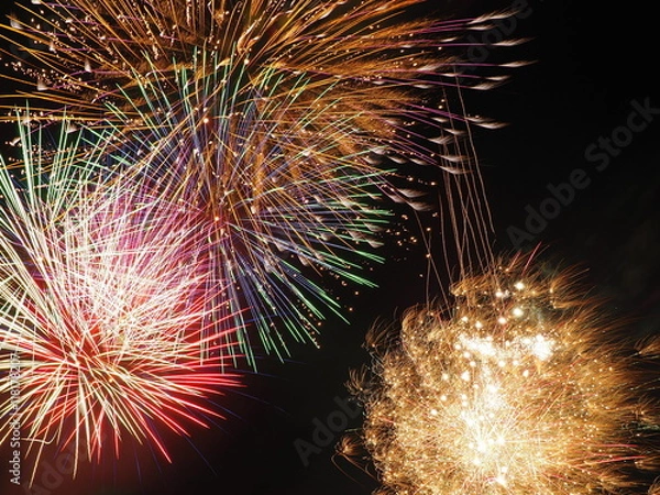 Obraz 富良野　花火大会