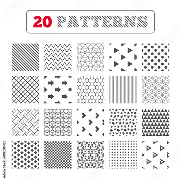 Fototapeta Arrow icons. Next navigation signs symbols.