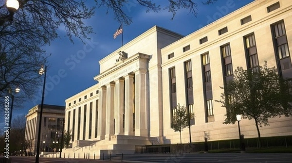 Fototapeta Federal Reserve Bank in Washington D.C.