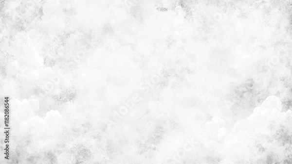 Fototapeta Grunge grey shades watercolor background. Modern style background and cement wall texture. white color concrete wall for background. Luxurious watercolor textures on white paper background.	