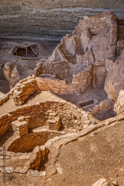 Fototapeta Step House Ruins, Mesa Verde National Park, Colorado, USA