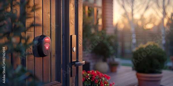 Fototapeta Smart Door Locks: Keyless Convenience & Security
