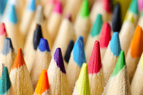 Obraz ołówki makro