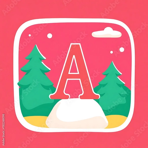 Fototapeta Card Template