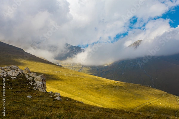 Obraz Passaggio di montagna 