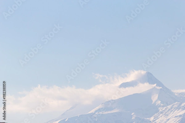 Obraz Montagne alpine innevate