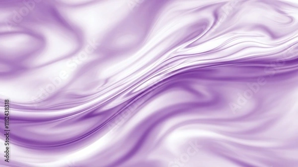 Fototapeta Abstract Purple and White Liquid Swirls Background