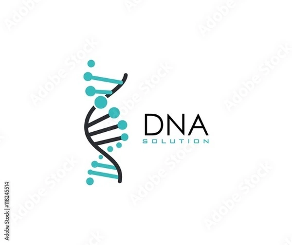 Obraz DNA logo