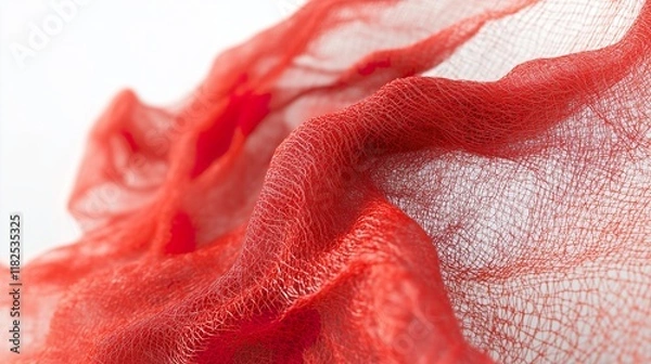 Fototapeta Extreme close-up of a taut and inflated balloon