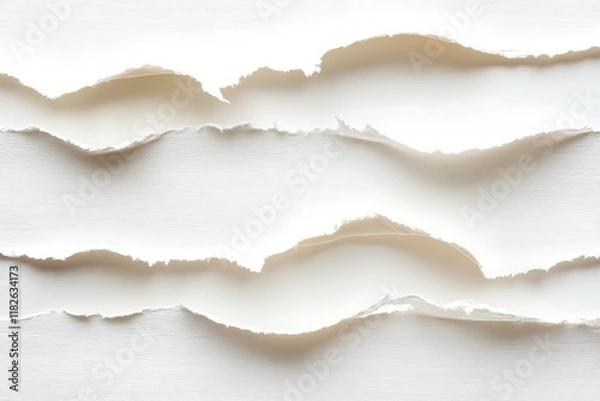 Obraz Torn Vintage Paper with Lined Texture