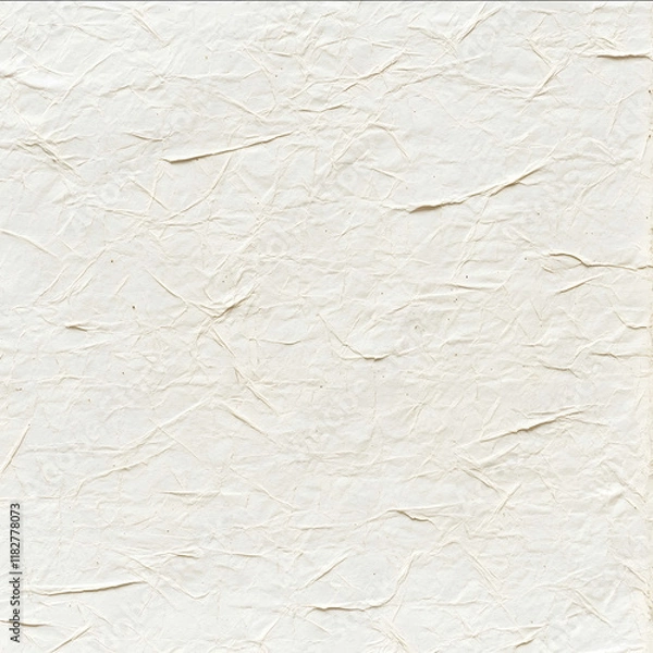 Fototapeta A detailed white korean traditional paper called hanji use for photoshop purposes high resolution seamless texture do not include any text just the paper