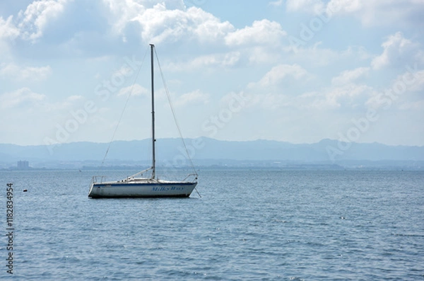 Fototapeta 琵琶湖湖畔　滋賀県大津市