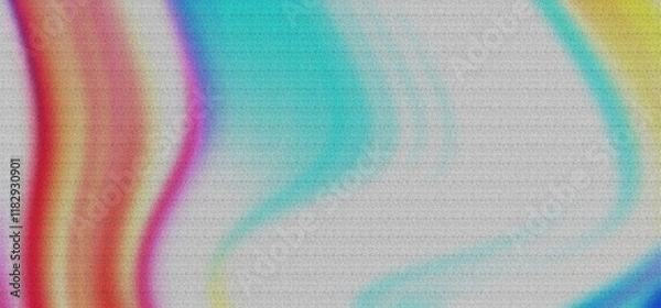 Obraz Radiant artistic textures showcasing luminous striking wave effects