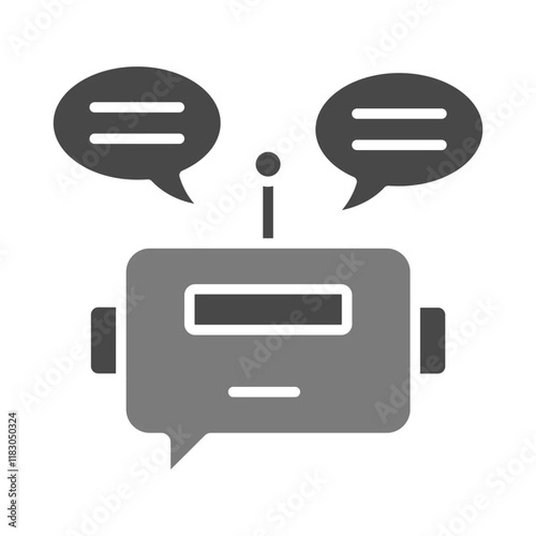Fototapeta Chatbot Icon