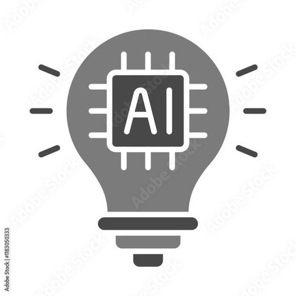 Fototapeta Bulb Icon