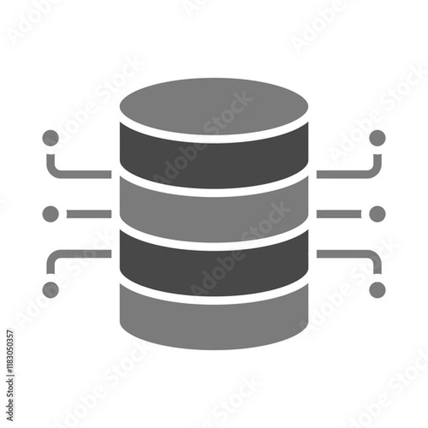 Fototapeta Data Icon