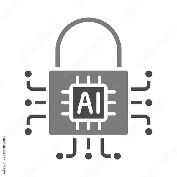 Fototapeta Padlock Icon