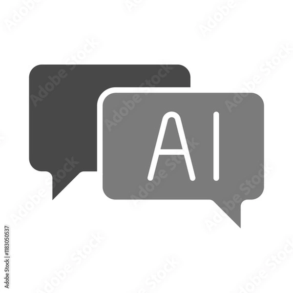 Fototapeta Chat Icon