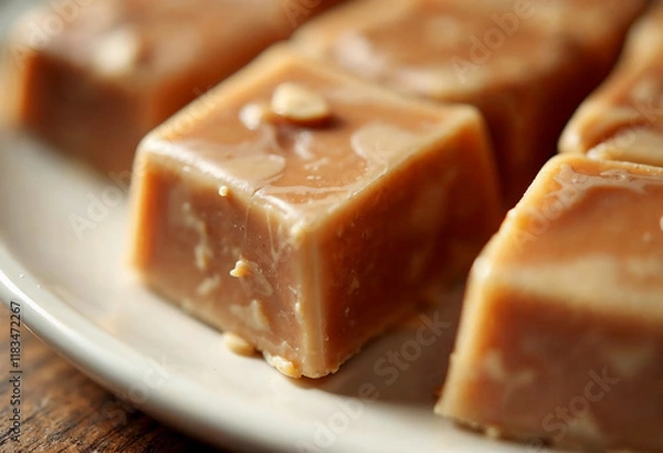 Fototapeta 高級感あふれるホワイトチョコレート【Generative AI】