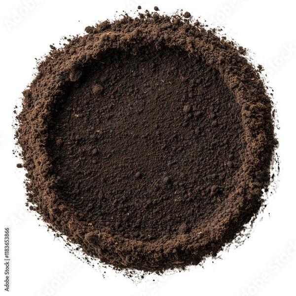 Fototapeta ring shaped soil
