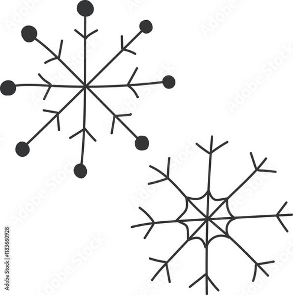 Obraz snowflake01