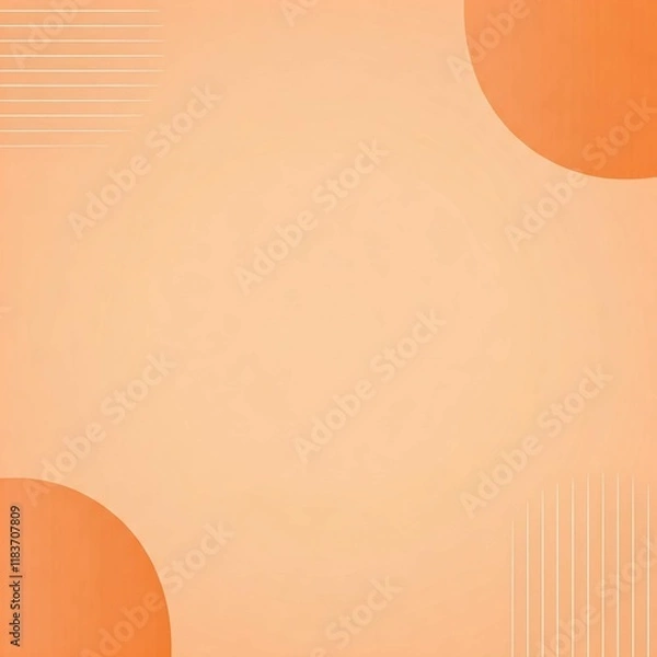 Fototapeta A clean, minimalist background with soft pastel gradients, smooth transitions, and simple geometric patterns like circles or lines.