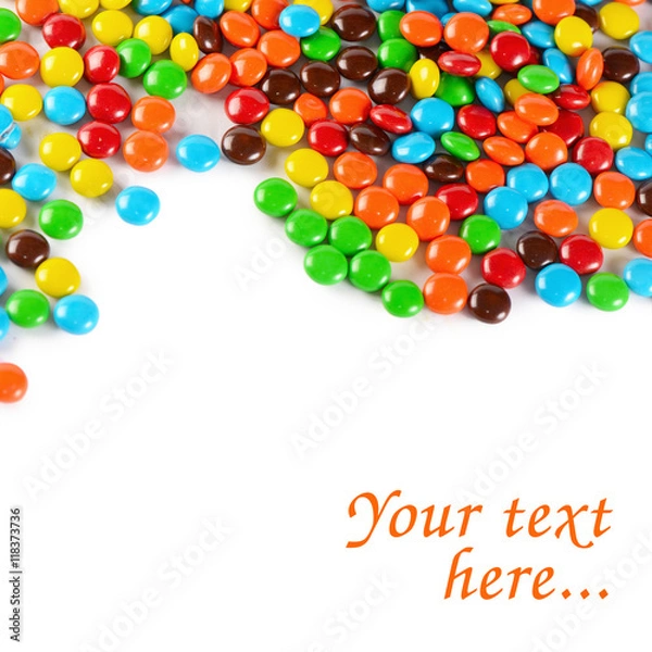 Obraz Colorful chocolate candies