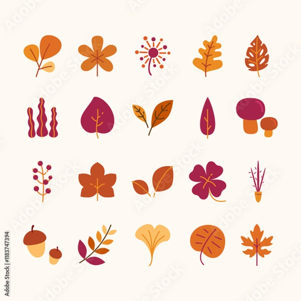Obraz Autumn Flora Simple Pack