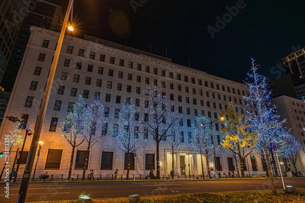 Fototapeta 都市夜景