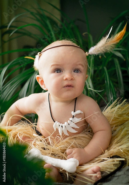 Obraz portrait of a little child