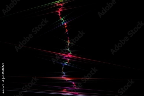 Obraz Computer generated fractal pattern and shape