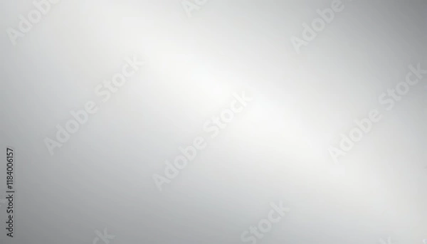 Fototapeta A serene abstract background featuring flowing white and light gray waves with a soft luxurious texture.