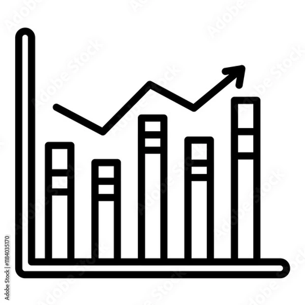 Fototapeta Chart Icon
