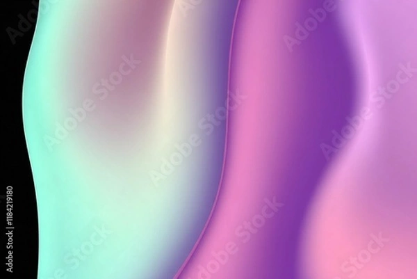Fototapeta abstract background with waves