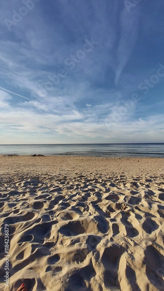 Obraz sand dunes on the beach