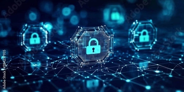 Fototapeta Understanding the Zero Trust Network Security Model