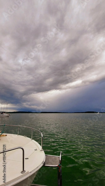 Fototapeta horizon over the lake