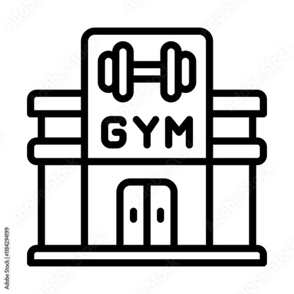 Fototapeta gym