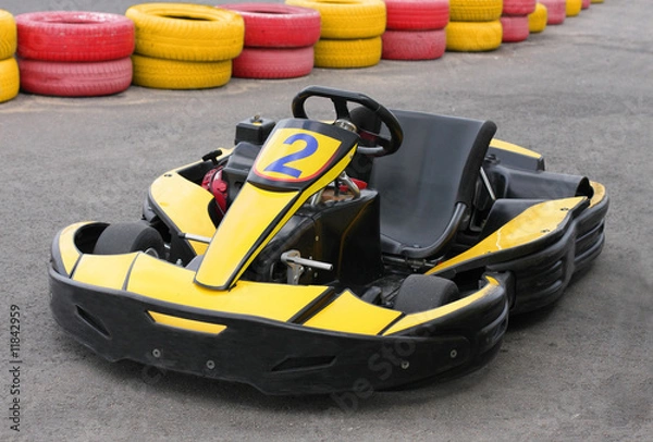 Fototapeta Gokart