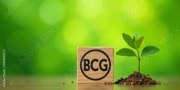 Fototapeta BCG Growth: Sustainable Business Concept