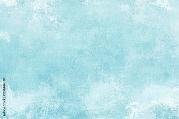 Obraz clean, soft sky blue background with subtle cloud like textures creates serene atmosphere, perfect for various design projects